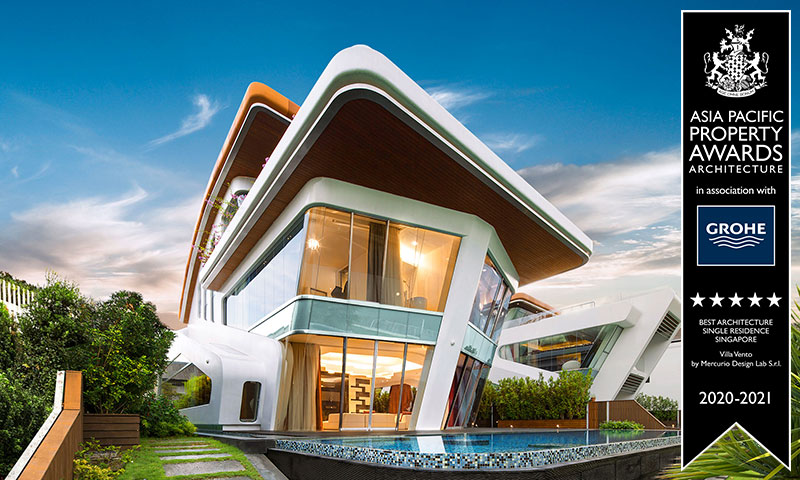 Mercurio Design Lab, a Five Star Awardee in the Asia Pacific Property Awards