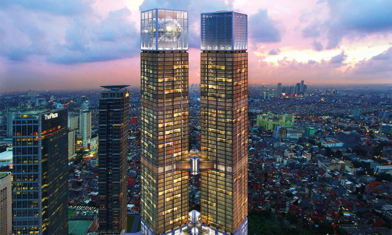 Construction + Magazine Introduces Indonesia-1 Twin Tower